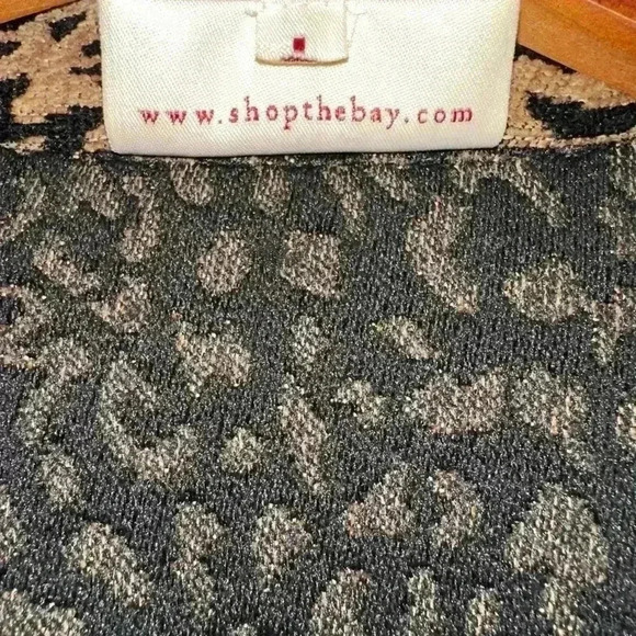 Women's Monterey Bay Leopard Print Jacket Blazer Suit Size 6 Brown VTG - Picture 6 of 15